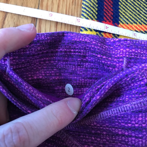 Lululemon Athletica Purple Leggings - Picture 7 of 8